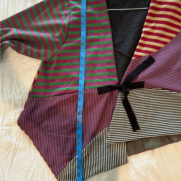 Urban by Alembika Colorful Striped Jacket size 5/XXL - New - Picture 8 of 8